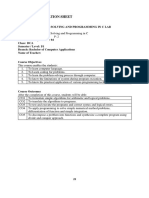 C-Lab Syllabus PDF