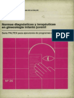 Normas Diagnosticas y Terapeuticas en Ginecologia Infanto Juvenil PDF