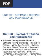 Unit 3 - Software Testing and Maintenance.ppt