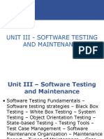 Unit 3 - Software Testing and Maintenance.ppt