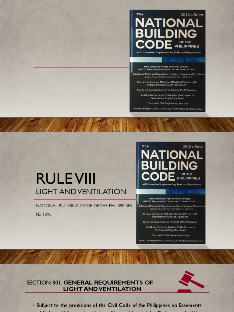 Summary of PD 1096 Rule 8&9 Street Window