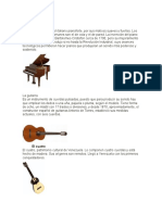 Instrumentos Musicales