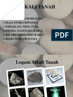 ALKALI TANAH UNSUR DAN SENYAWA