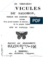 1860 Anonymous Veritables Clavicules de Salomon