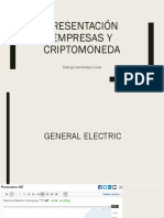 Presentación Empresas y Criptomoneda