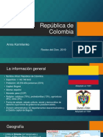 Presentation About Colombia