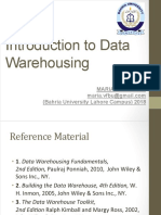 Introduction to Data Warehousing Building Blocks