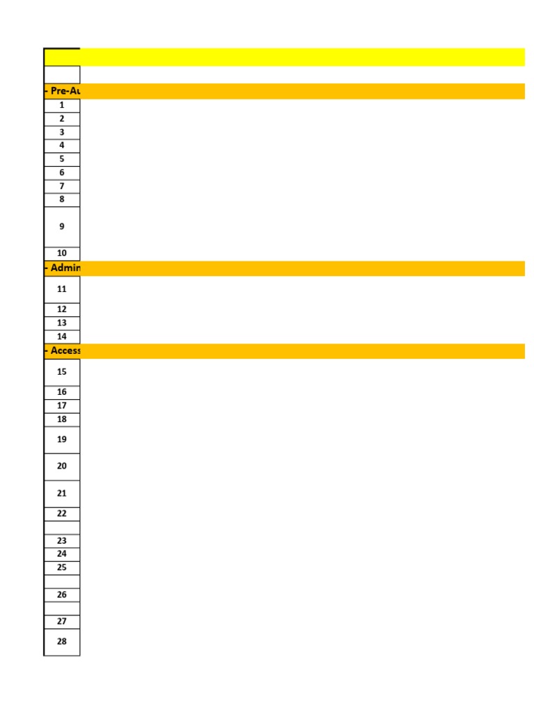 Firewall Checklist Pdf Firewall Computing Computer Network