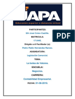 Tarea 6 de Legislacion Comercial, I