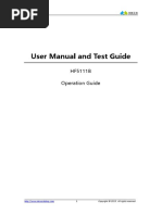 HF5111B Test Manual