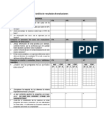 Analisis de Resultados de Evaluaciones