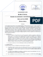 Edital UniLurio 2020 PDF