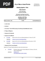 Marco Island City Council Meeting Agenda - Dec 2 2019