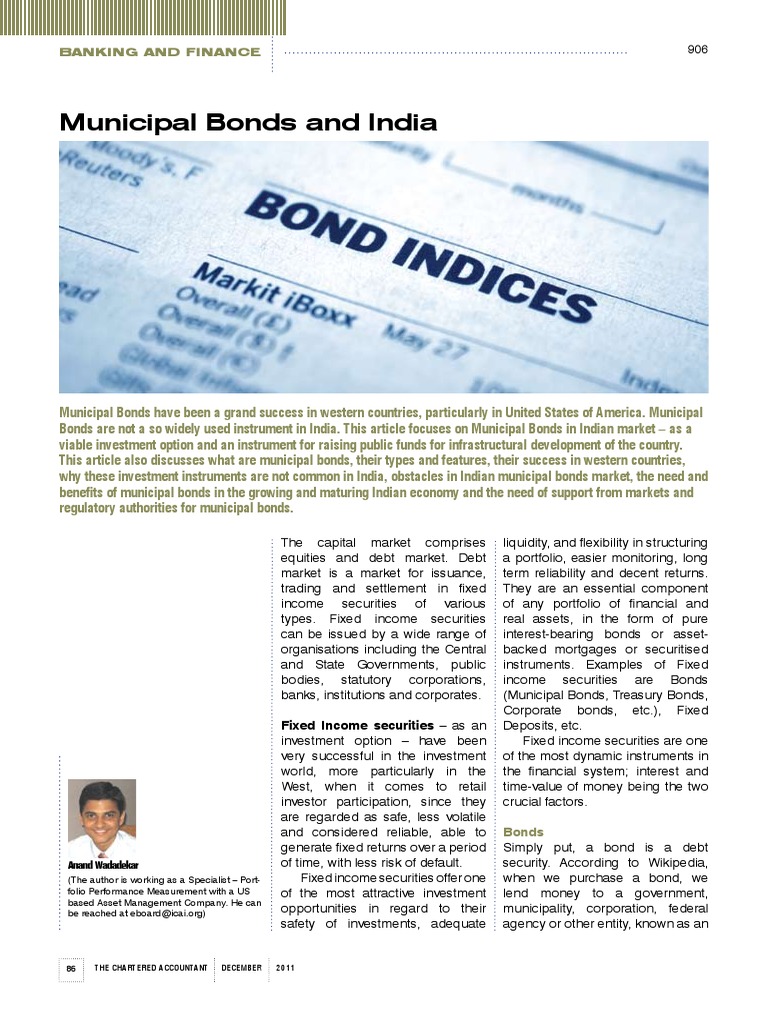 Municipal Bond PDF Municipal Bond Bonds (Finance)