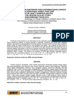 Penatalaksanaan Fisioterapi Pada Keterbatasan Lingkup Gerak Sendi Bahu Akibat Post Orif Fraktur Shaft Humerus Dextra Di Kelurahan Alalak Utara Banjarmasin Tahun 2018