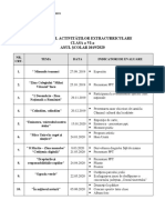 Vi c. Planificarea Activitatilor Extracurriculare (2)