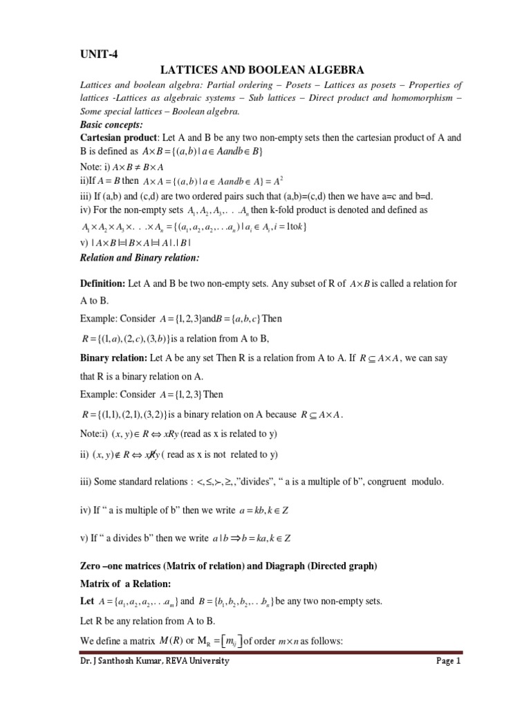 LATTICES AND BOOLEAN ALGEBRA IN DISCRETE MATHEMATICS PDF visual data 6