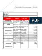 Formato Rojo Mbf. Institucional 2019-2020 G.E Ismael Salazar