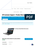 HP Product Warranty Results HP ZBook 17 G5 Base Model Mobile Workstation Lost Detail