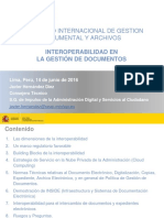 14.06.16. Integración de La Gestión Documental en El Sector Público - Interoperabilidad - Javier