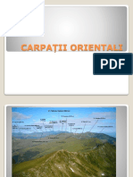 CARPAȚII ORIENTALI