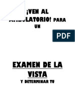 Examen de Vista