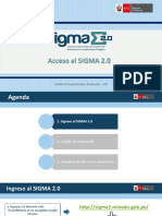 Acceso Al SIGMA 2.0