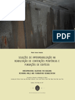 Soluções de Impermeabilização Na Reabilitação de Contenções Periféricas e Fundações de Edifícios