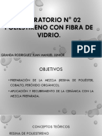 Laboratorio #02 Poliestireno Con Fibra de Vidrio