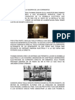 La guerra entre Edison y Tesla por la corriente eléctrica