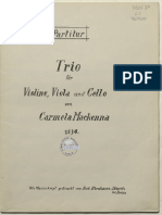 Trio para Violín, Viola y Cello-Carmela Mackenna