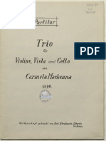 Trio Para Violín, Viola y Cello-Carmela Mackenna