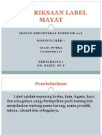 308727043-Pemeriksaan-Label-Mayat.ppt