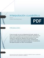 Interpolación-cuadrática