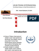 Hukum Pidana Internasional Sebagai Suatu Disiplin Ilmu Hukum