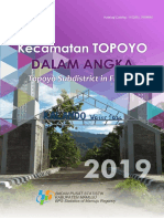 Kecamatan Topoyo Dalam Angka 2019