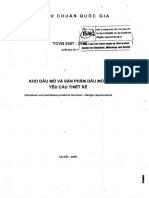 TCVN 5307-2009- Tiêu chuẩn Việt Nam về kho dầu mỏ và sản phẩm dầu mỏ