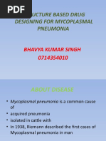 Structure Based Drug Designing For Mycoplasmal Pneumonia