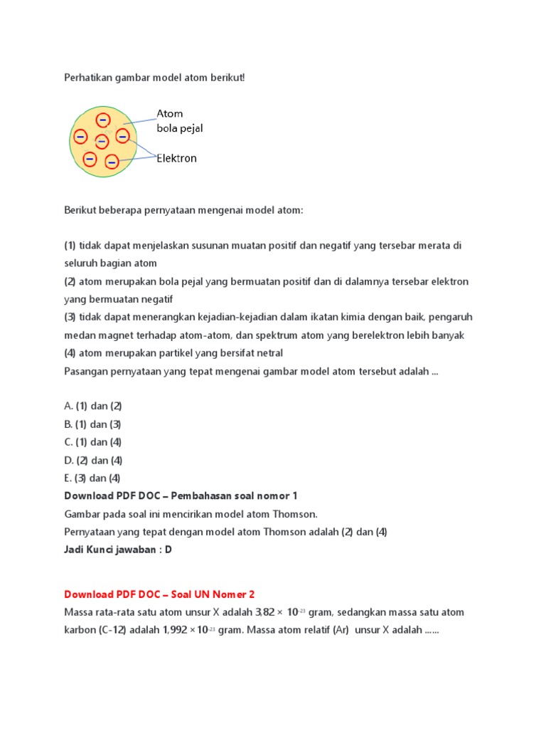 Soal Unbk 19 Dan Pembahasan Docx