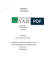 REFERAT IMUNISASI Disusun Oleh