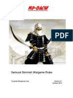 SamuraiSkirmishRules PDF