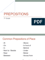 PREpositions