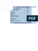 Formulacion y Costos para La Elaboracion de Paneton