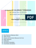 M.1.1 - Pengantar Kalibrasi Timbangan