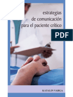 Estrategias de Comunicación para El Paciente Crítico Katalin Varga PDF