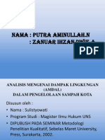 Bab 6 Analisis Jurnal Amdal Zanuar Ihzan Dan Putra Aminullah