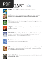 NewSTART Health Principles for SDA Youth | PDF | Foods | Healthy Diet