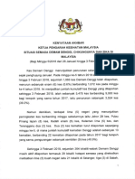 Kenyataan Akhbar KPK Malaysia Mengenai Situasi Semasa Demam Denggi Zika Dan Chikungunya Di Malaysia - Me5 - 2018 PDF