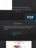 Pagtuklas NG Karunungan Sa Katutubong Mga Tula Sa