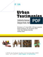 Urban Testimonies at Latitude 28 Gallery
